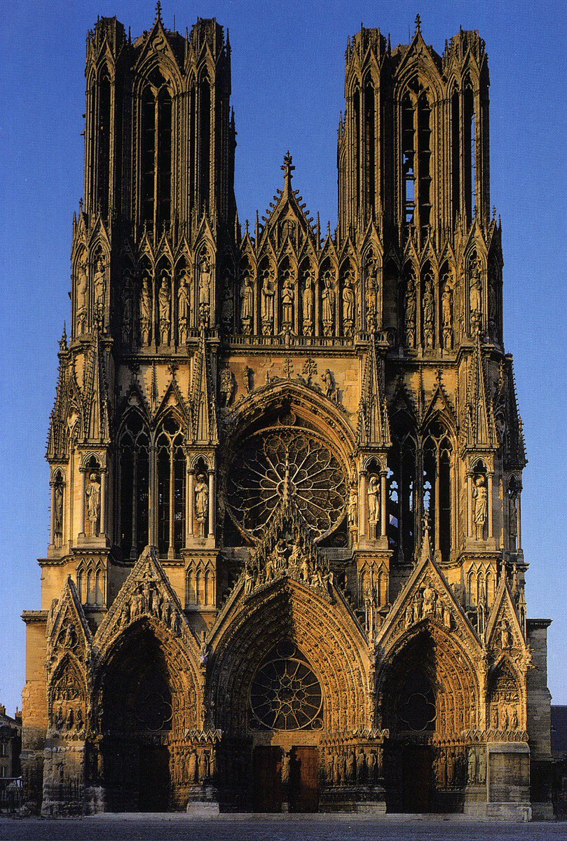 Reims Cathedral
(via @EuropesHistory)