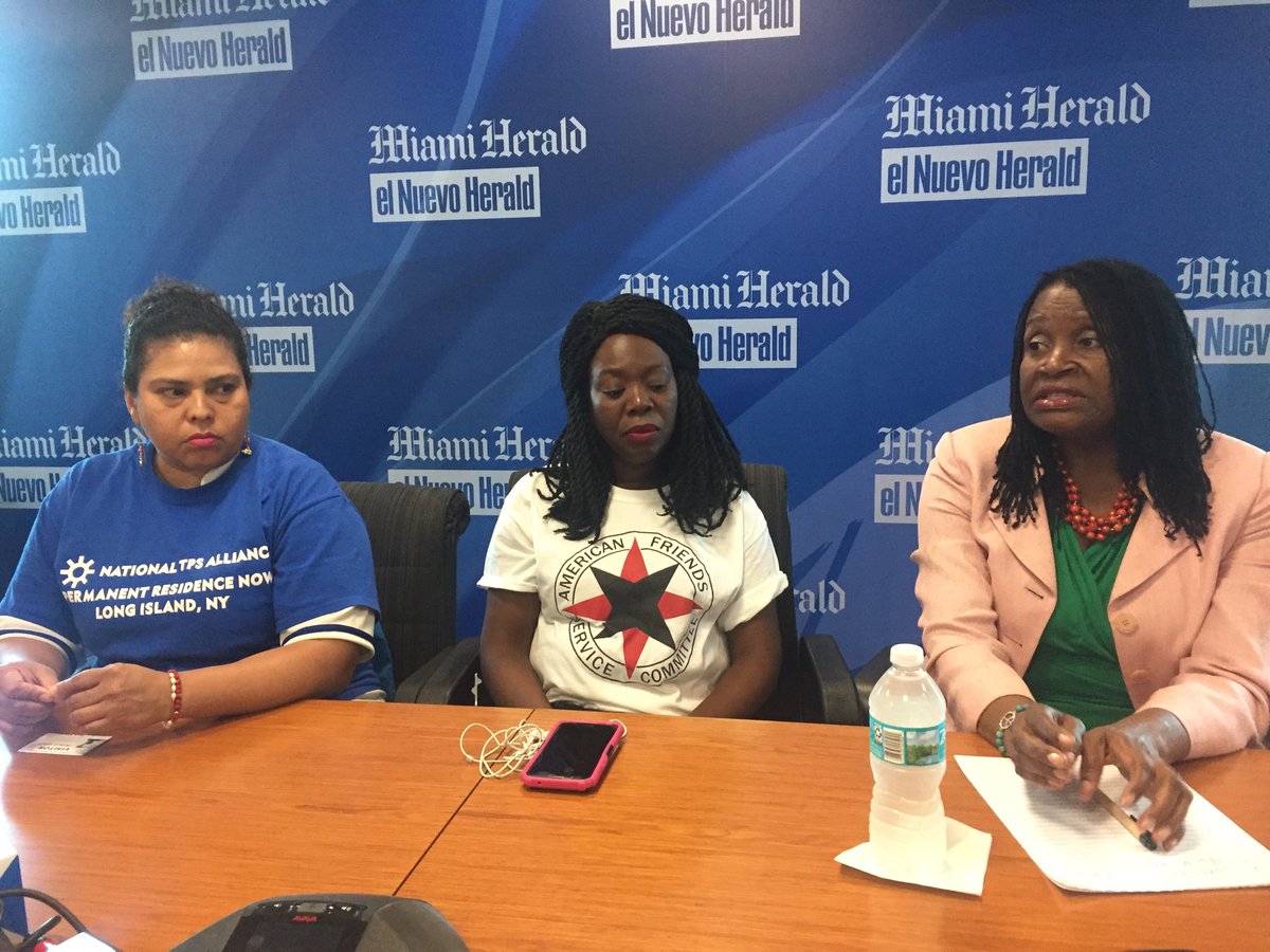 HeraldOpEd's tweet photo. Members #TPS caravan tell their story to Editorial Board. #TPSJourney4Justice Caravan #NationalTPSAlliance #AmericanFriendsServiceCommittee https://t.co/twDTkVKlZb