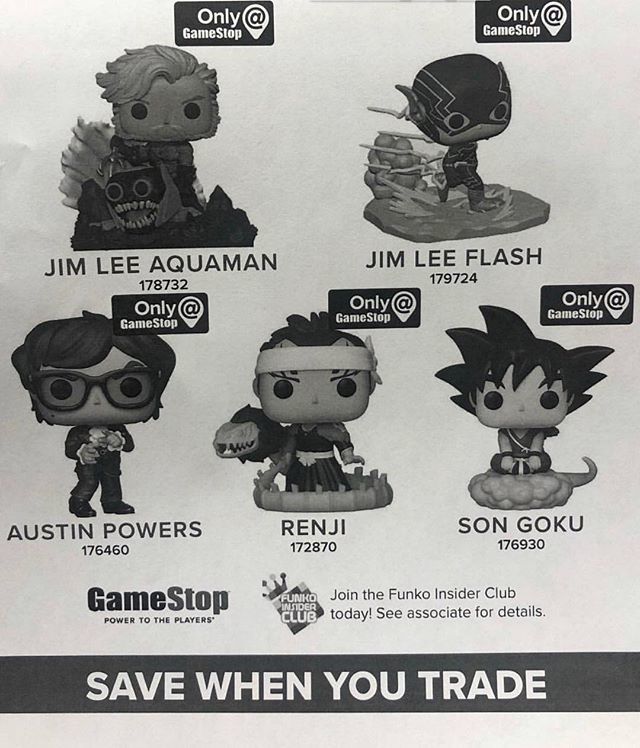 gamestop young goku pop