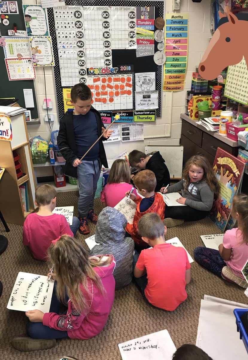 fantastic1stgr's tweet photo. Calendar time is always a success! Every Ss does a terrific job leading it! #futureleaders @JudeBlack2 #SecrestElementary https://t.co/8tUTl0gjze