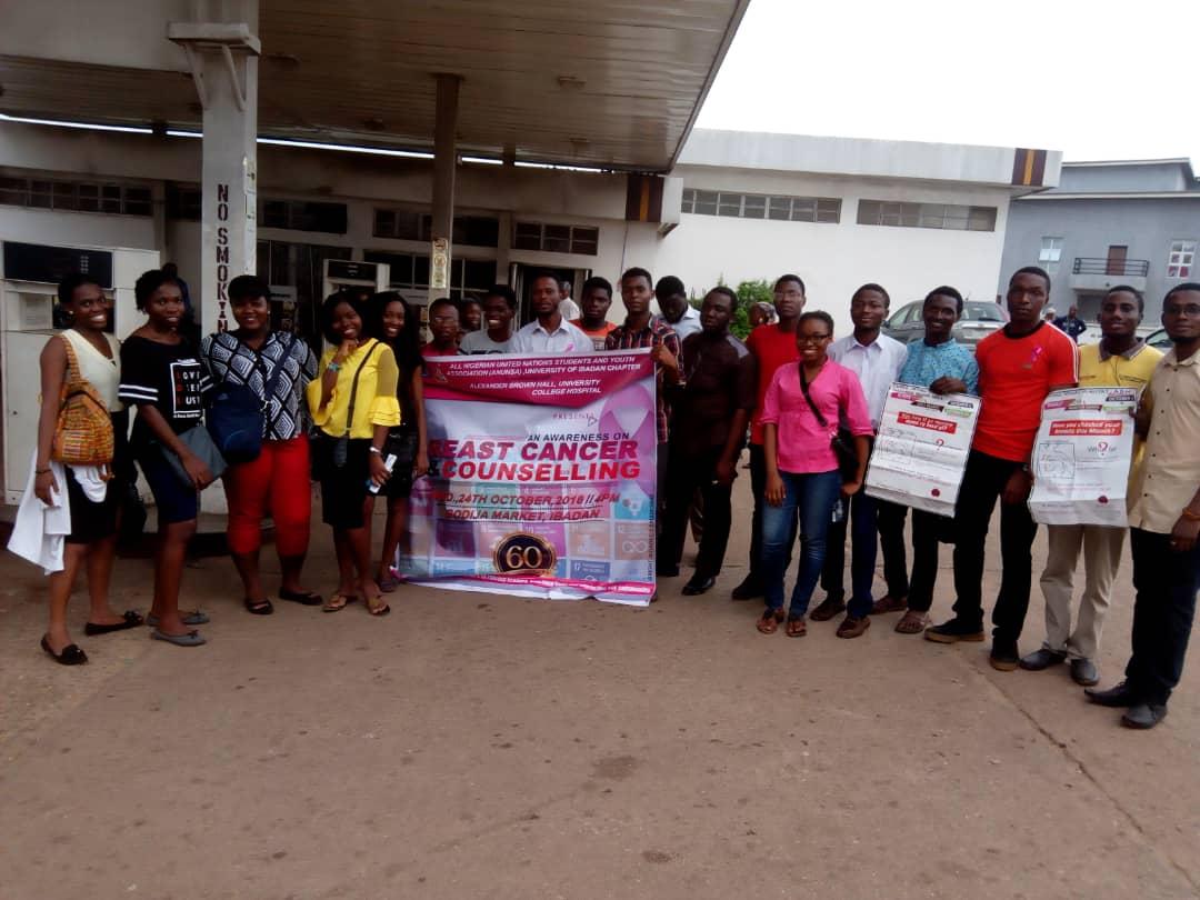 anunsaui's tweet photo. Breast Cancer Awareness today at Bodija Market@unitednations@WHO@oluwasegunoladokun https://t.co/wc9l0DcDLF
