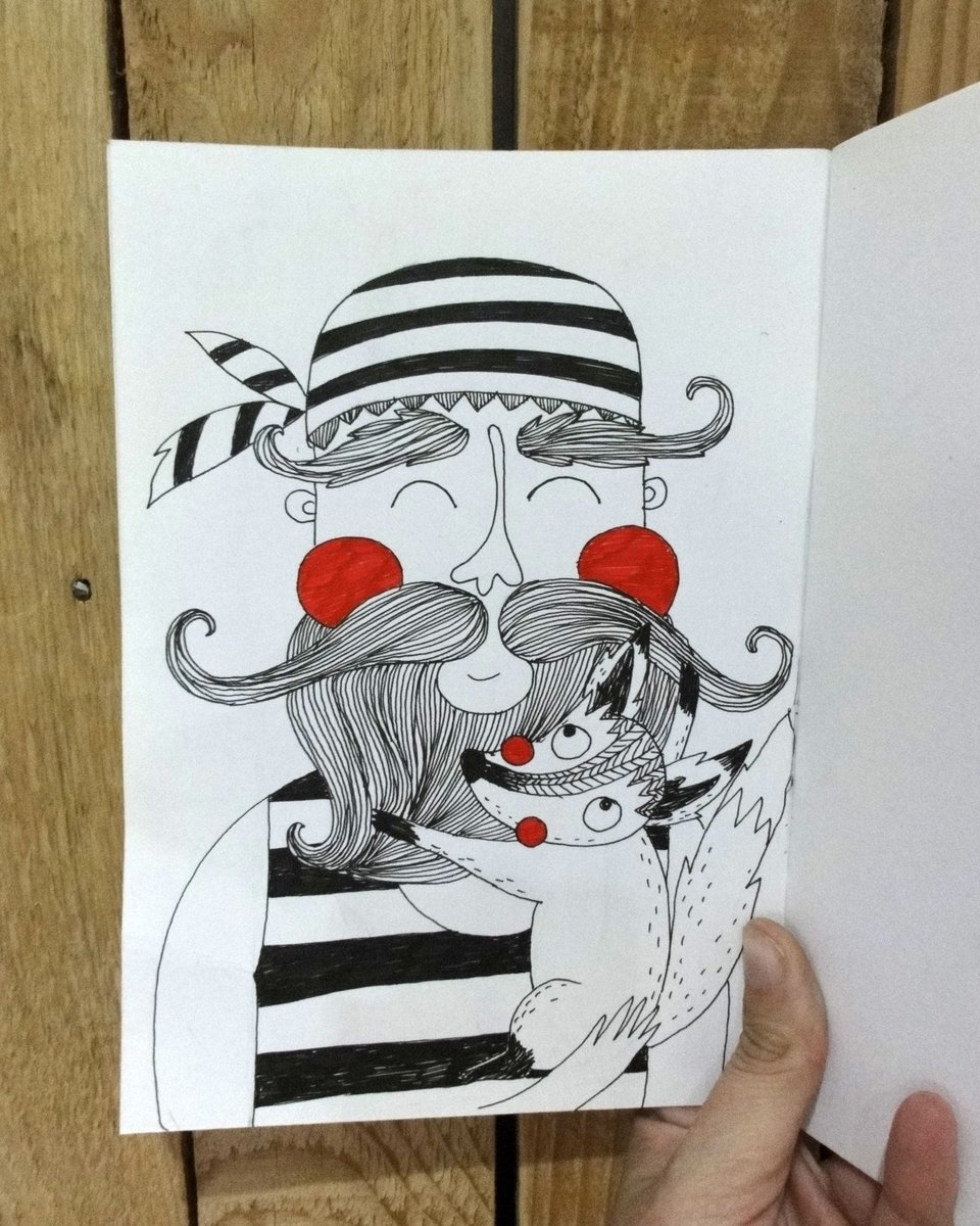 desfigura's tweet photo. Pet me, pleaseeeeeeee!
.
.
 https://t.co/6Z3LKwGIqK
.
.
#desfigura #drawofday #beardgang #illustration #drawingaday #funillustration #beard #beardart #sailorlove #draw #drawing #sailorman #myart #drawingsketch️ #foxy #foxlover #pendrawing #sailorart #fox #foxillustration https://t.co/O87nFvsoOb