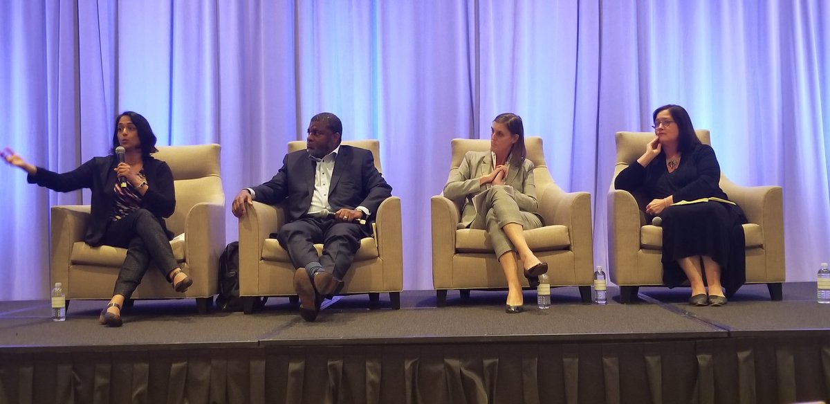 CDCU_Vernice's tweet photo. "We can share the data and recommendations but it is about who and how we implement those pieces to really produce outcomes and change." - Nisha Patel of @RobinHoodNYC & US Partnership on Mobility from Poverty #CDCUcon18 https://t.co/96iJiACkFh