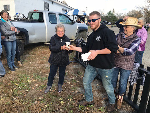 Tasty..tasty..tasty..2018 Amherst Day Pie winner..Cranberry and Pecan..Well done to Phyllis for this fantastic creation...😋🎉
