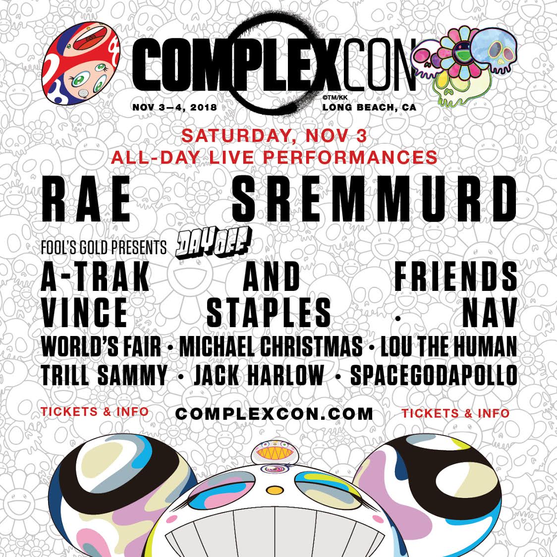 ComplexCon's tweet photo. 🗣 DAY PASSES STILL AVAILABLE! 🗣

For more info + the #ComplexConversation lineup (and to purchase tickets!) Head here: https://t.co/SGJ0bdEsvQ https://t.co/lK2OLcNpql