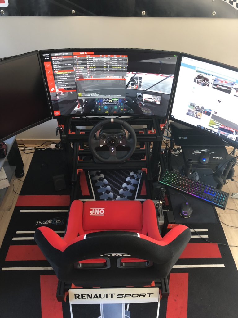 Chassis et support triple screen by <a href="/NSH_Racing/">NSH Racing</a>