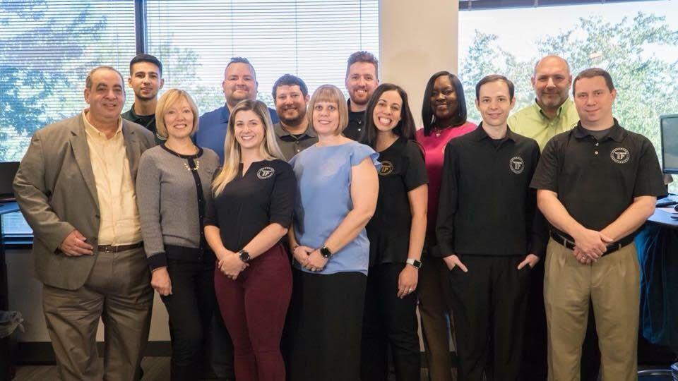 TecFac's tweet photo. A snapshot of the TecFac team before last week's open house for our new office in Rockville, Maryland. We want to thank everyone who stopped by and said hello! #openhouse #officespace https://t.co/Tz9FdXLeYG