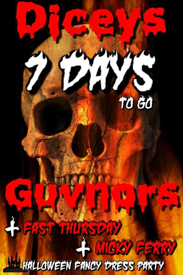 FastThursday's tweet photo. Head down to Diceys on Halloween night for a jam packed evening of pints, fancy dress and good ol' Rock N Roll 🤘 https://t.co/cyRTIN6Cu9