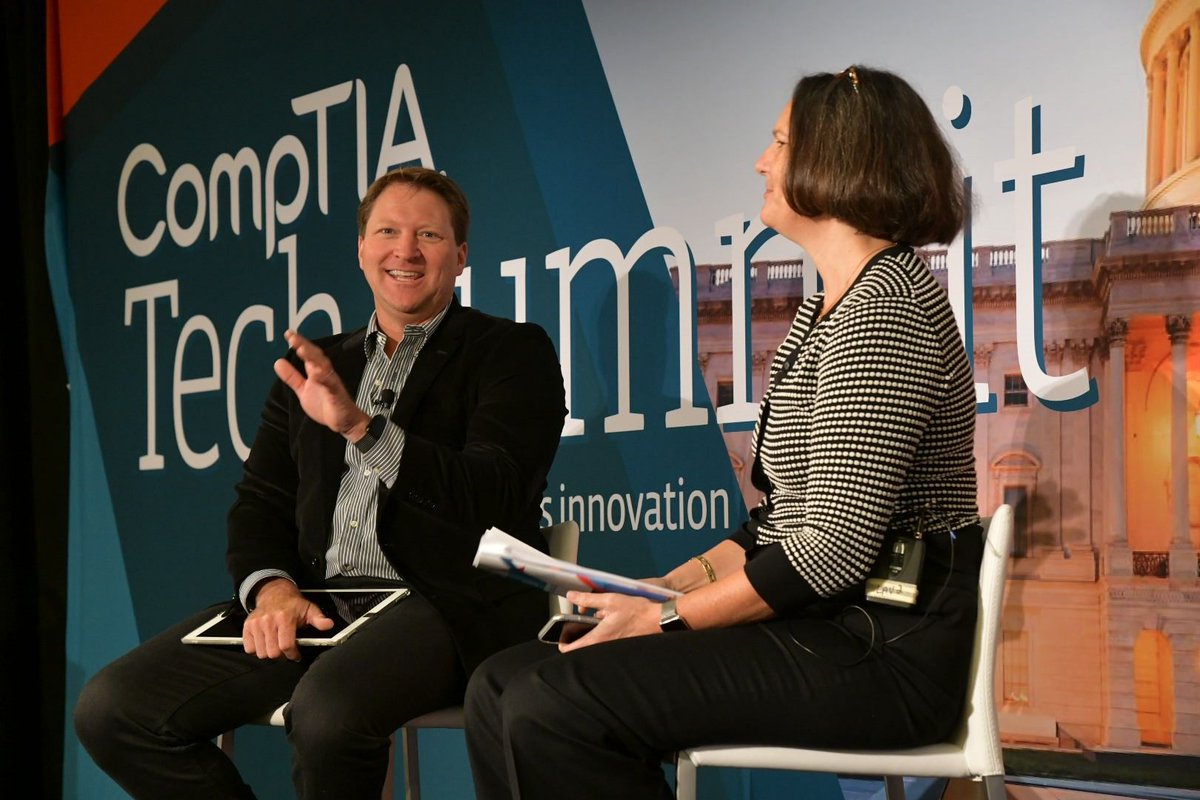 CompTIA_PS's tweet photo. Investor J.C. Raby shared his thoughts on #policy & #innovation at #CompTIATechSummit last week. Read our blog on his remarks here. https://t.co/SqA6FO5UT3 https://t.co/PkRwU9CKfz