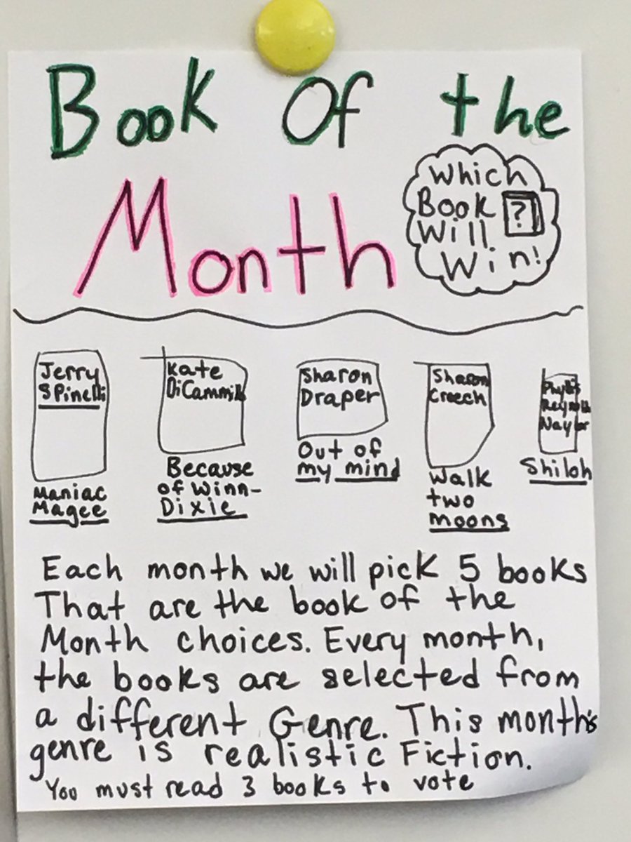 Sometimes the best thing to do is to simply let students create. You might just stumble upon great ideas like this. Great way to increase reading interest and accountability!