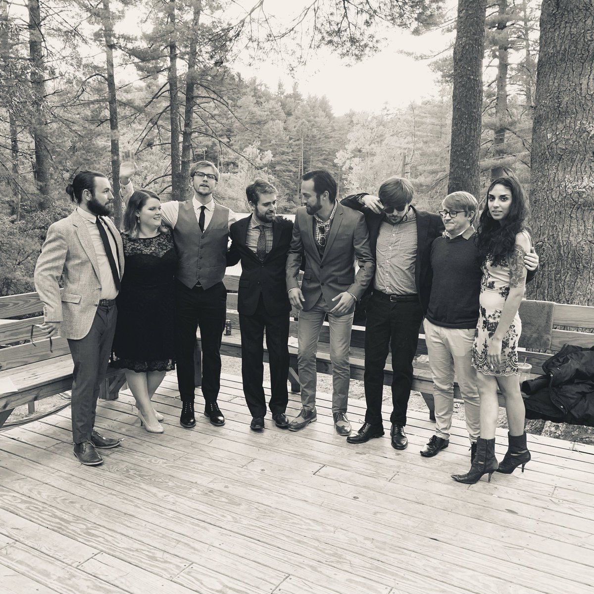 AstheSparrow's tweet photo. we didn’t get murdered in the woods this weekend https://t.co/1Y8wBRNHnX