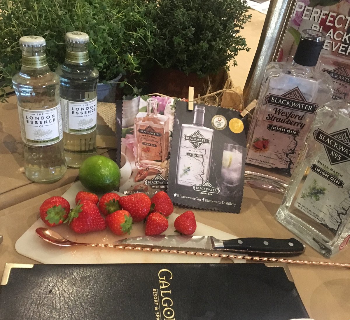 RosieLA_Drinks's tweet photo. #gintraining #teambuilding #humpdaytreat. What a Wednesday! Wonderful afternoon with Aaron and the team of the Gin Library at the fabulous @GalgormResort. #perfect serves @londonessenceco #company history and #CustomerExperience with @BlackDistillery https://t.co/STMLa8bKjz