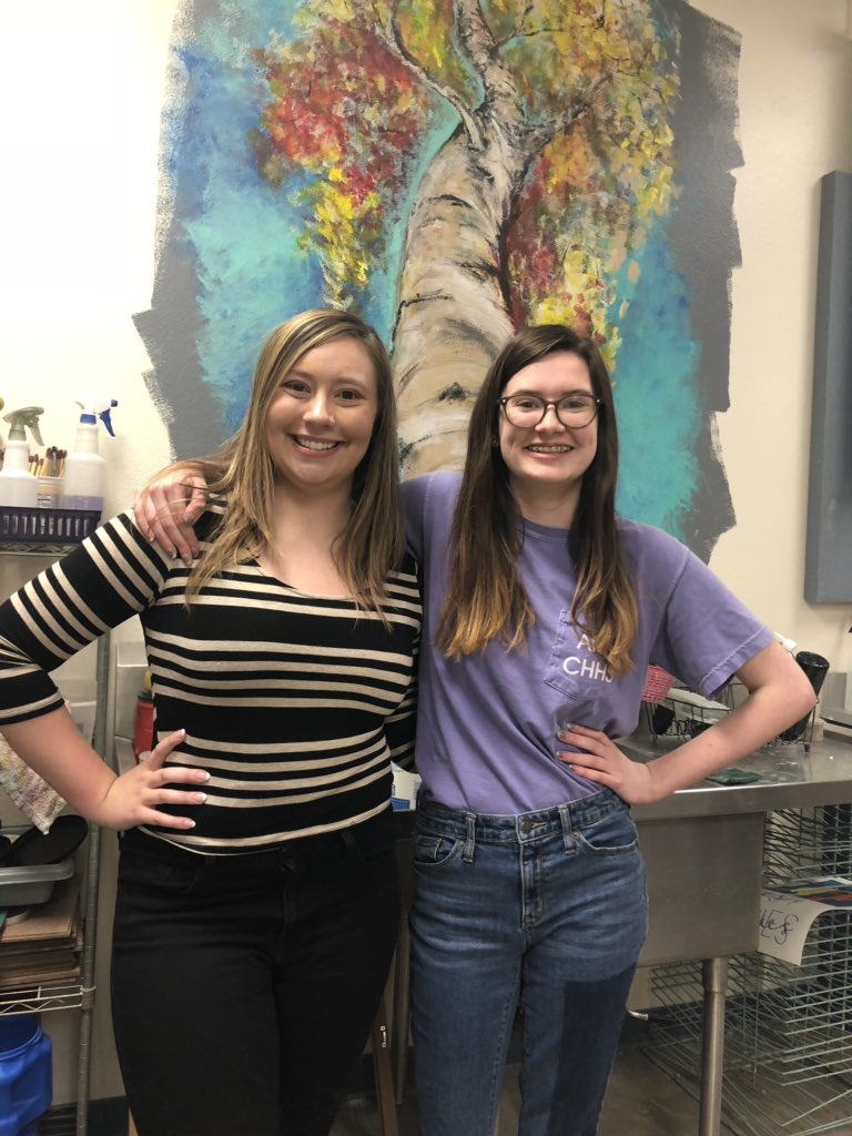 What are the odds?! Happy birthday to our President, Lucy, and our Social Officer, Taylor, who are both 17 today! 🎉🎊