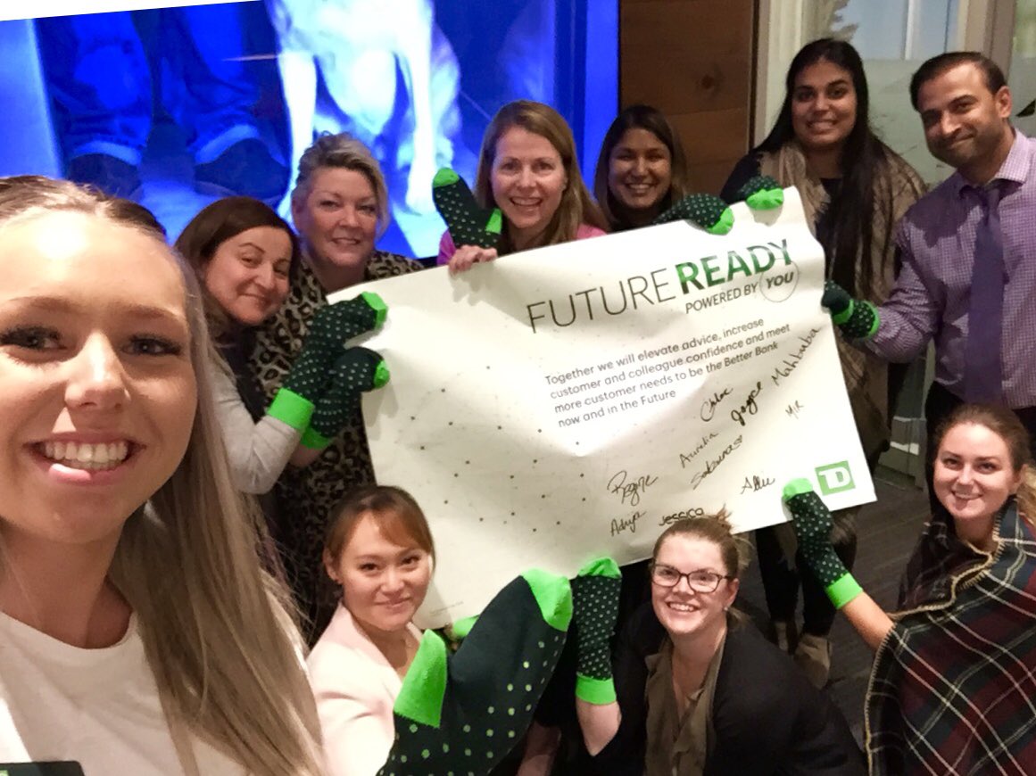 TD Bells Corners is #FutureReady! #Advice ⁦<a href="/JennAuld/">Jenn Auld</a>⁩ ⁦<a href="/TaraLynnH_TD/">Tara-Lynn Hughes</a>⁩