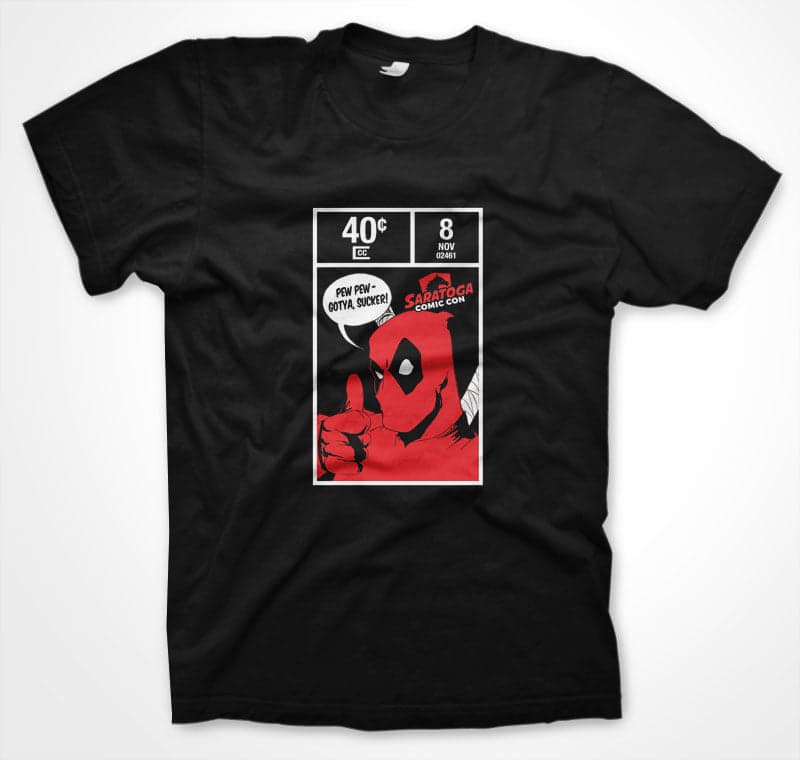 SaratogaCC's tweet photo. NEW SHIRT EXCLUSIVE for Saratoga Comic Con Nov. 17-18, 2018 by @BkPrintHouse ! Get this shirt at the show and buy tickets below!
TICKETS: https://t.co/pMoEd1d4Mh https://t.co/i0QzoWFM1y