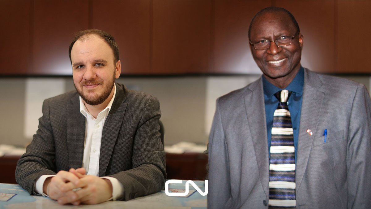 CNRailway's tweet photo. The CN team is looking forward to @grainworldcan November 13th &amp; 14th. David Przednowek Director of Marketing Grain will be on the “Why Does Grain Flow This Way?” panel and Hamath Sy Senior Manager of Sales and Marketing for Specialty Crops will be on the “Pulse Outlook” panel. https://t.co/hyL75FFqOf