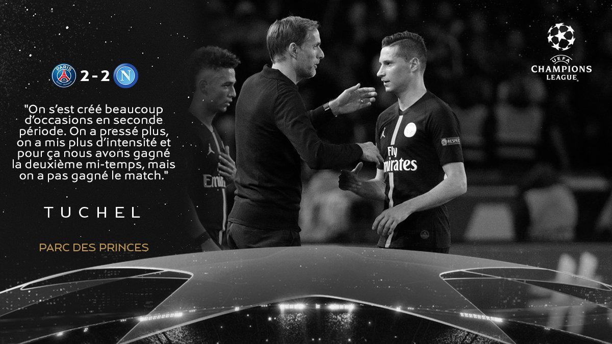 PSG_inside's tweet image. La réaction de @TTuchelofficial  après ce résultat nul 💬

#PSGNAP