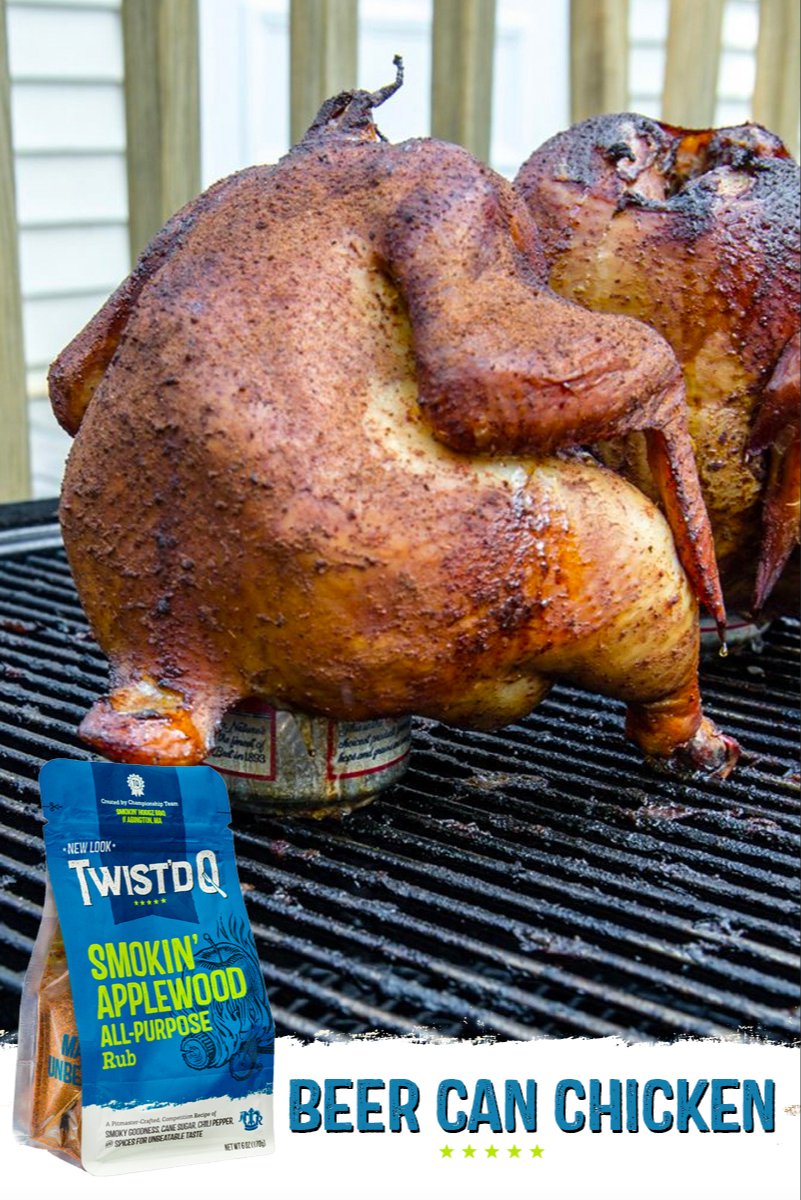 How many times have you heard a chicken say, "Hey! Want to split that beer with me?" Our guess is never. However, for the sake of this delicious recipe developed by Bill Gillespie, we suggest you pretend the chicken asked and you obliged.
twistdq.com/recipe/beer-ca…