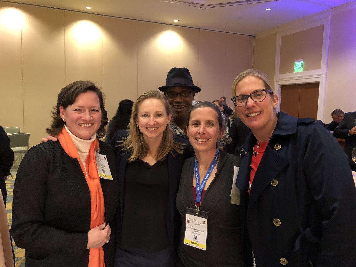 AldenmMD's tweet photo. Great catching up with “old” friends and colleagues #ACCSCC18 @UNCSurgery https://t.co/Lu8ssYBCdf