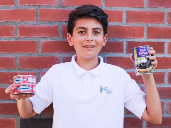 The Wesley School On Twitter Bring In Those Cans Our