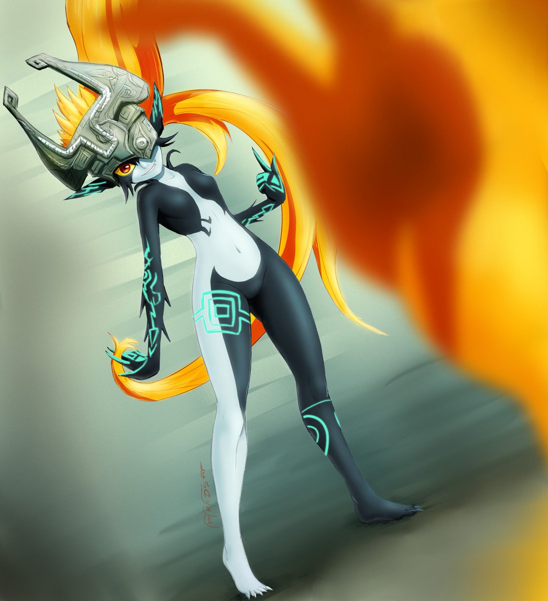 Eryz_01's tweet photo. I wanted to do her long time ago ,also wanted a taller approach this time on her imp form <3
#midna #zelda #twilight_princess https://t.co/cC3IwPLZTQ