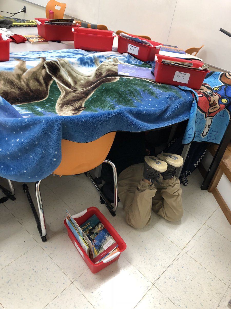 KerryPlyler's tweet photo. The students voted and their voice was heard. For their tiger stripe celebrations we built reading forts! Complete with battery operated lights ๐๐ผ #teamUCPS #readingforts @AGHoulihan @Renee_McKinnon1 @boatcandice @BentonHeightsES https://t.co/FpDYMyAhLJ