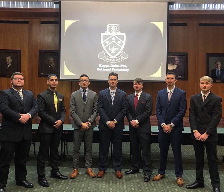 dphiekutztown's tweet photo. We are excited to welcome the brothers of Kappa Delta Phi to Kutztown University! We are so excited for you all and can’t wait to see what you do here on campus! https://t.co/WyHTGJpJnq