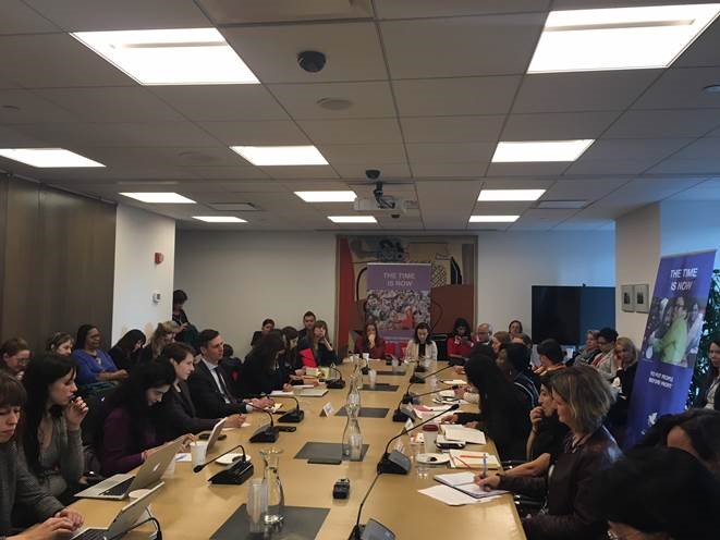 Full House at the Swiss Mission during <a href="/UN/">United Nations</a> #WPS week: together with co-organizer <a href="/WILPF/">WILPF</a> we discussed how to strengthen women’s #MeaningfulParticipation in political movements and electoral processes.