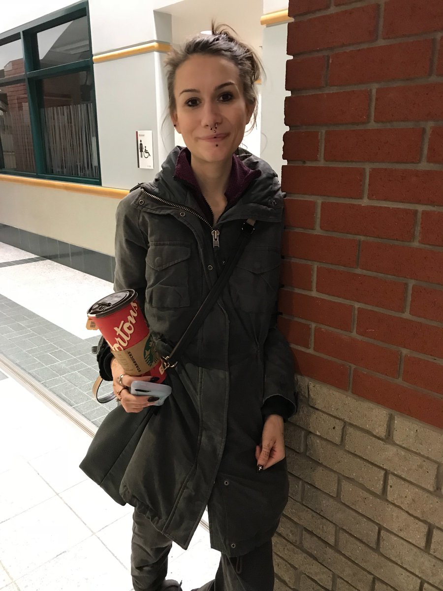 nikita_case's tweet photo. Why do people choose MacEwan as their school of choice? Sylvie Masson, for one, claims it's because "MacEwan has university status so I don't have to do a collaborative degree here."

We like it Sylvie!!

#JakNik back at it again!! #bcsc202 https://t.co/DeQDVZkj00