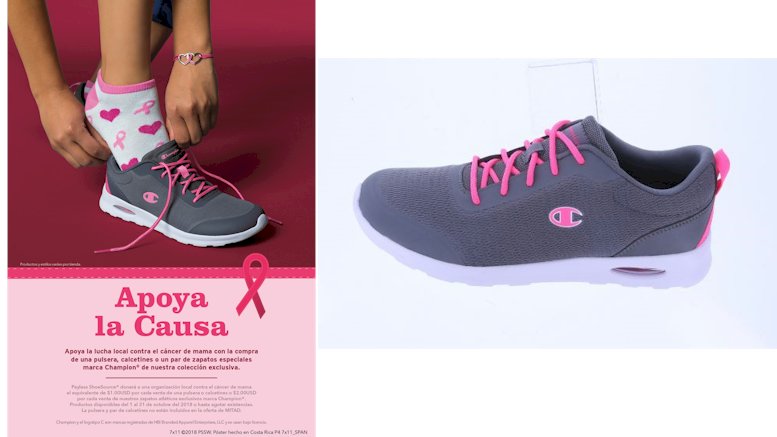 agenciapymeCol's tweet photo. @Payless_CO promueve cultura para la prevención del cáncer de seno en Colombia mediante su campaña #BreastCancerAwareness ▶️ https://t.co/AcmZoBjgkg

#Agenciapyme #Noticias #CancerDeMama https://t.co/Rn9B4crzmq
