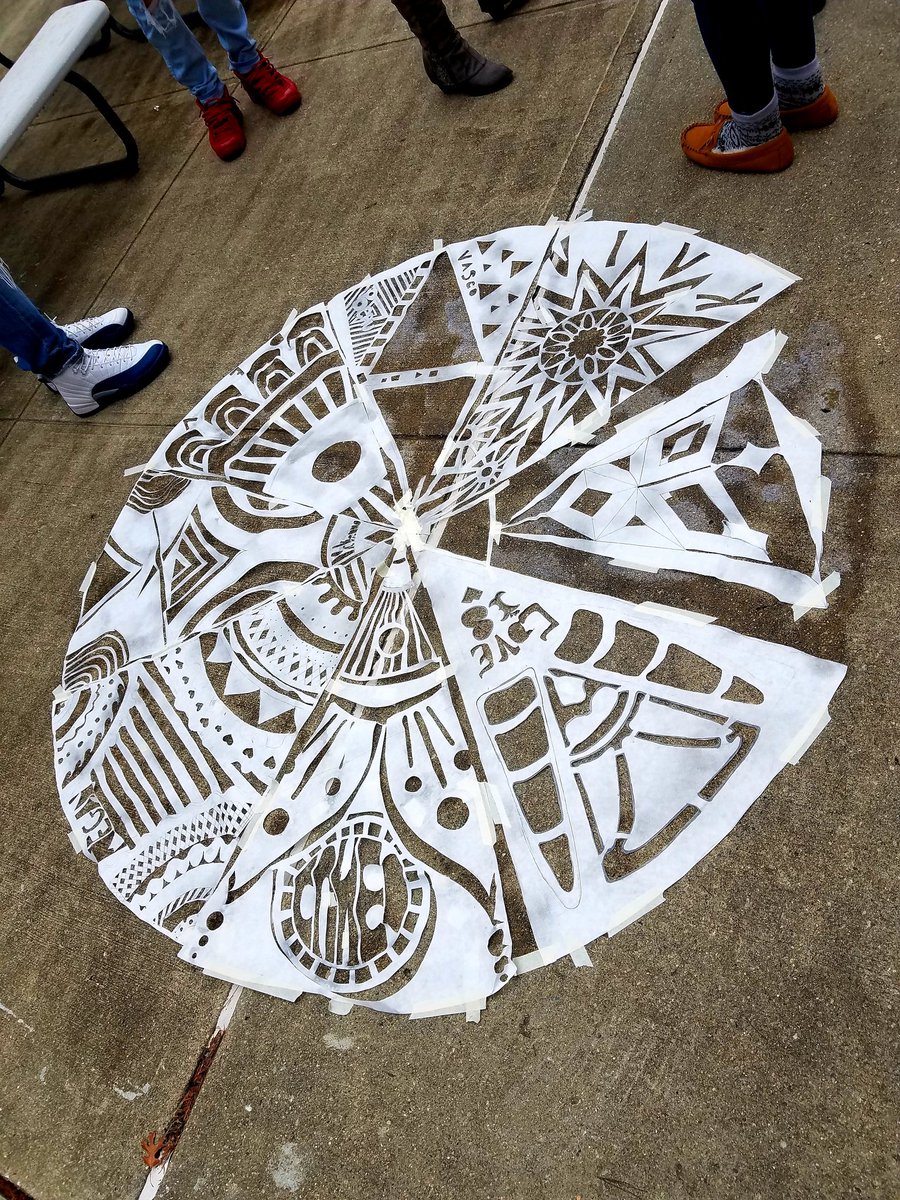 warehamhsART's tweet photo. @proudtoberainy Ms. Cuneo's Craft Studio class is hiding art in plain sight! #lookforitwhenitrains https://t.co/Ary9rTLXPZ