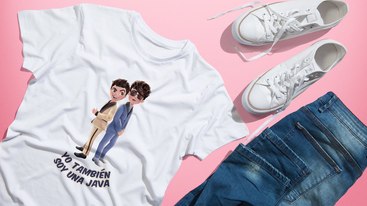 somosloscompton's tweet photo. ¡Hemos estrenado por todo lo alto! @NoemiGaleraN ya es chica #Compton con nuestra camiseta #YoTambiénSoyUnaJava dedicada a @javviercalvo y #JavierAmbrossi. Si la quieres, pásate por https://t.co/qZg5eHtAr6 y aprovéchate de nuestros descuentos exclusivos durante la #OT18Gala5 https://t.co/qM5l6izKmg
