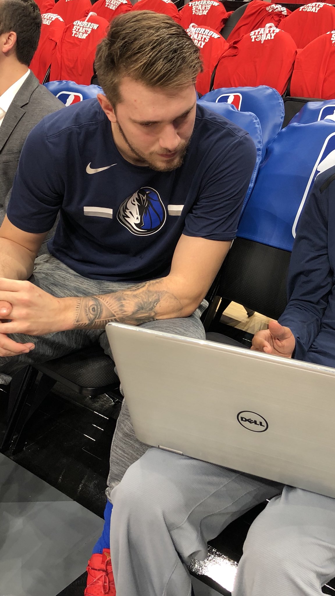 NBA Tattoos on Instagram  lukadoncic has been one of the most  requested players to do so here we go Luka has his entire left forearm  tattooed the tattoo