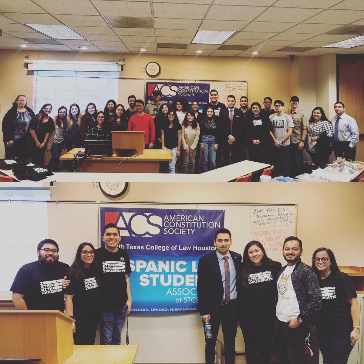 SouthTexasACS's tweet photo. Great #IStandWithImmigrants event with @hlsa_stcl at @STCL_Houston https://t.co/1CojKe8hnn