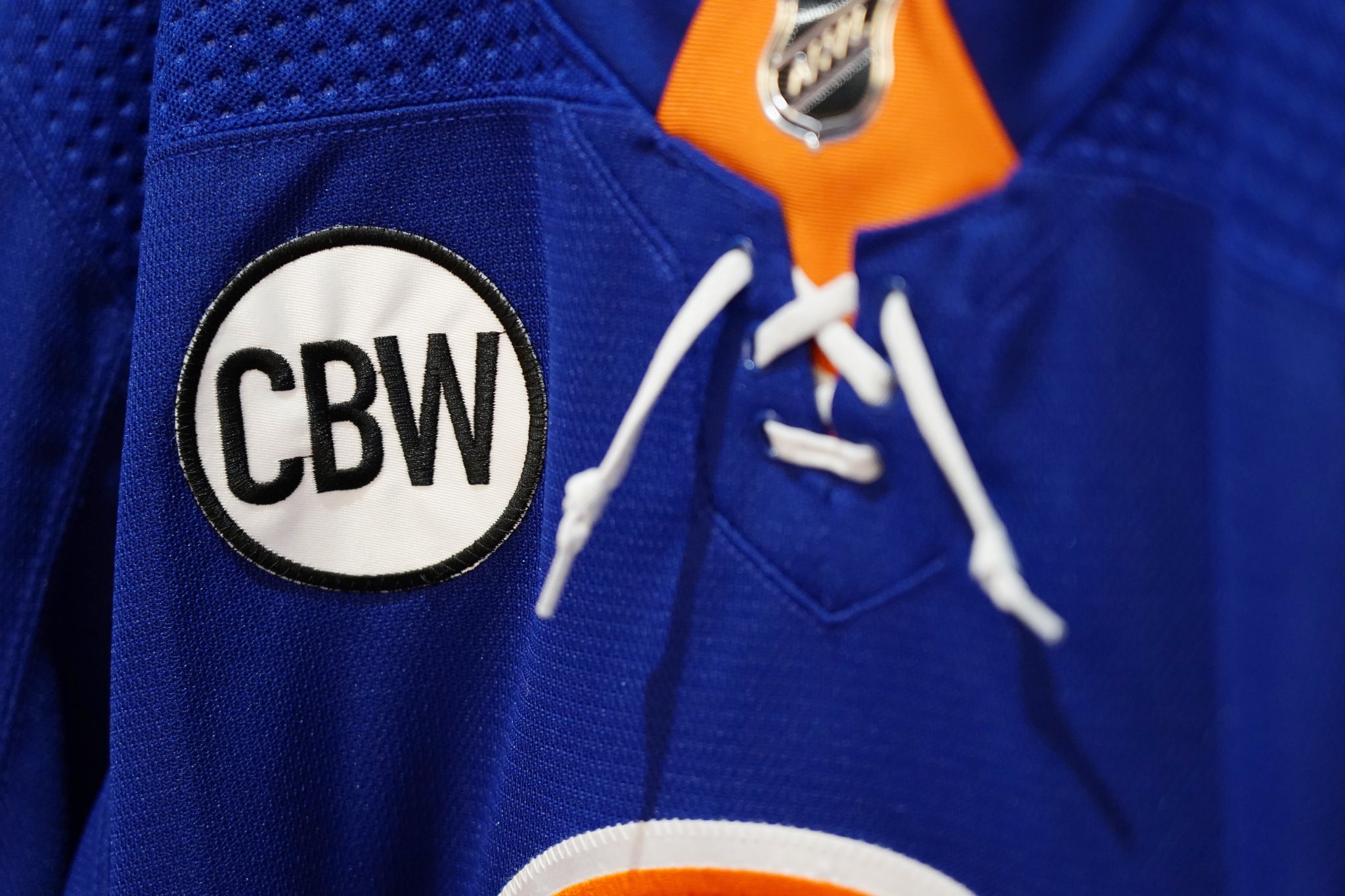 what is cbw on the islanders jersey