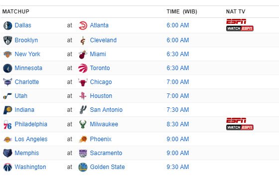 L-I- V E NBA 2018 - 2019 [ 24/10/2018 ]