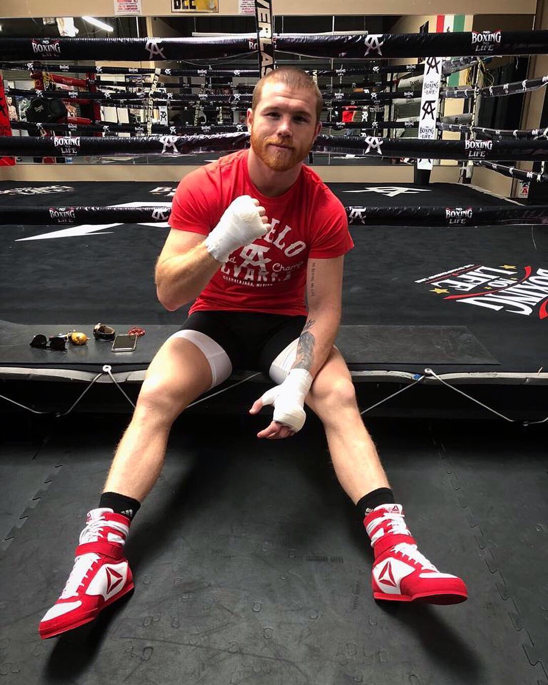 Golden Boy on X Training camp is underway as canelo enters the third day of camp ahead of CaneloFielding Saturday Dec. 15 thegarden DAZNxCanelo https t PApNaDn0vB X