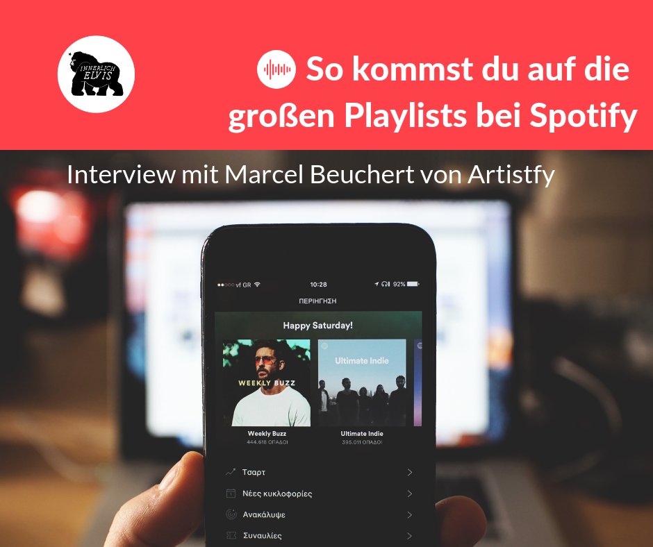 In der neusten Episode von Innerlich Elvis erfährst du, wie der aktuelle #Streaming Boom gerade die Welt für #Musiker verändert und wie du auf die großen #Spotify Playlists kommst. Klicke hier für mehr Infos: bit.ly/SoKommstDuZuSp…