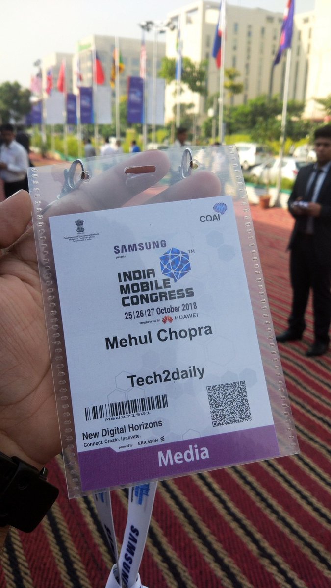 @Tech2Daily at the #IMC2018 event!
