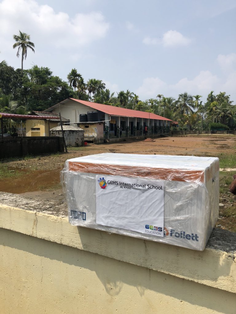 Working with my amazing colleagues <a href="/GIS_Gems/">GEMS International School</a> supplying resources to six wonderful schools and spending time with such beautiful kids. Humbled. <a href="/GEMS_ME/">GEMS Education</a> 
 Alleppey, India. #WeRGIS