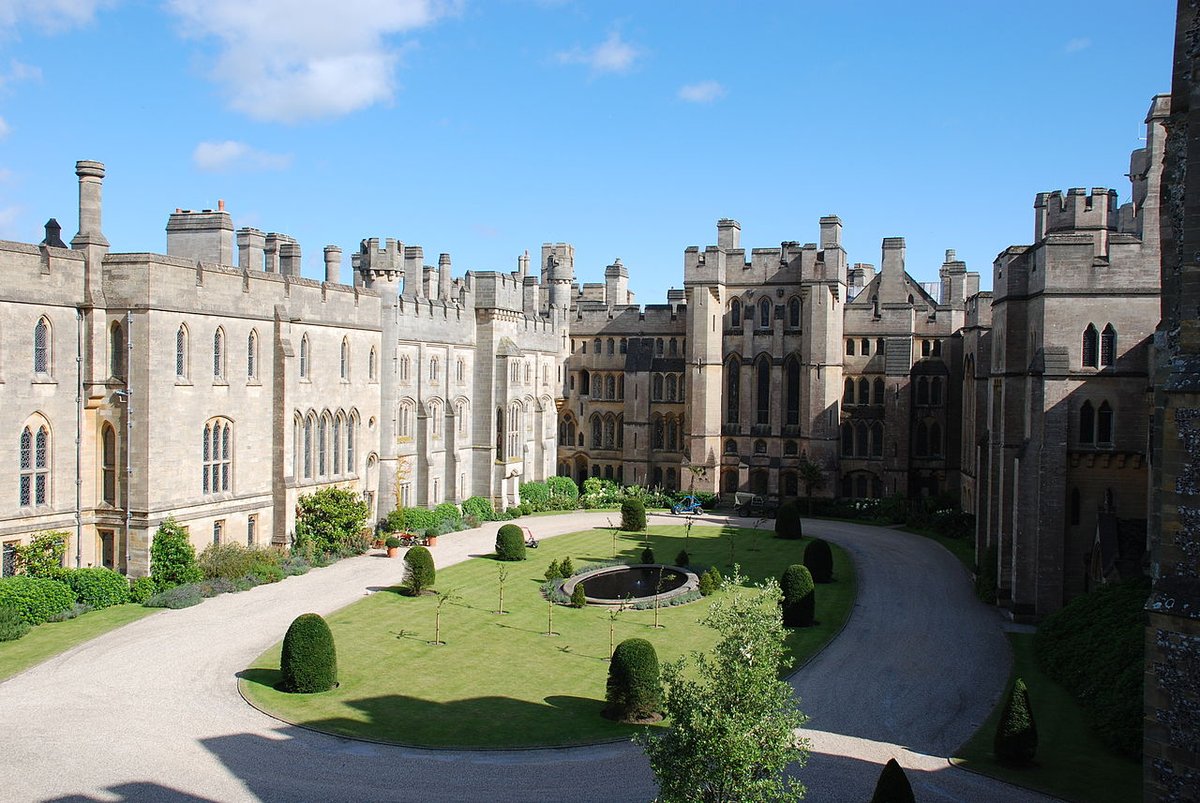 Arundel Castle, West Sussex , England. ~ A restored and remodeled medieval castle. If walls could talk. #photography #travel