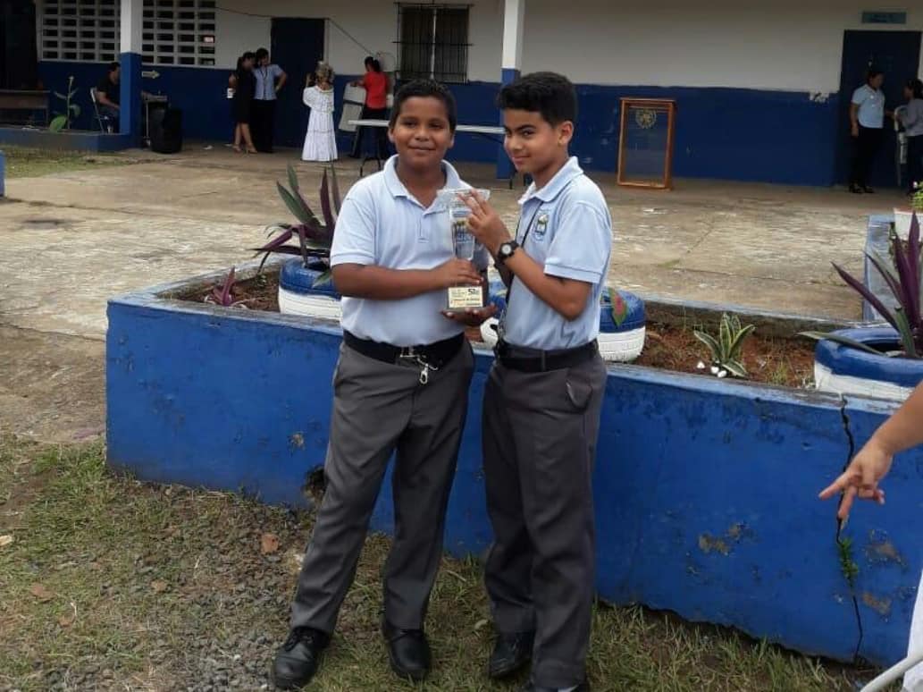 Instituto Pedagógico Bautista de La Chorrera gana primer lugar del concurso de banda de guerra realizado durante celebración de los 57 años de la escuela Naciones Unidas.