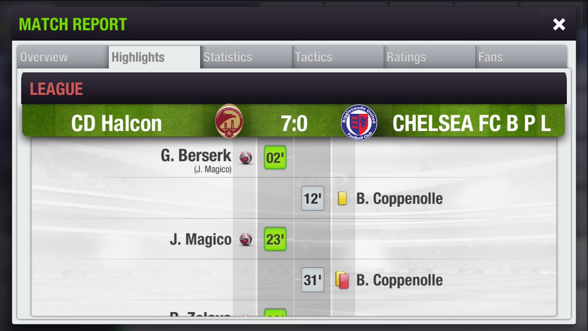 MagicoNexus's tweet photo. 7-0 in today's league match
#CDHalcon32
#CDHalconLeague https://t.co/mv13mR89cT