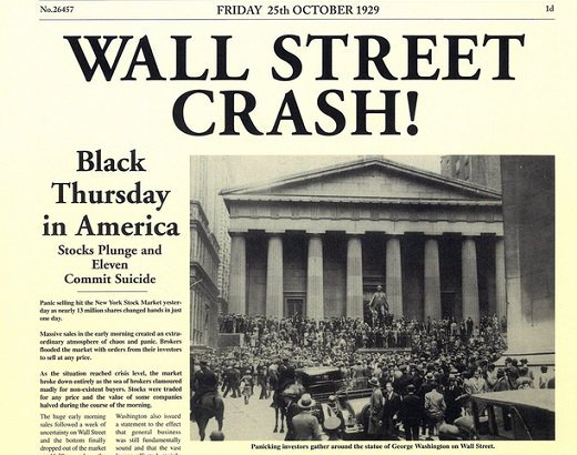 Non Serviam on Twitter: &quot;October 24, 1929 #OTD #History &quot;Black Thursday&quot; The Wall Street Crash of 1929 or, the Stock Market Crash of 1929 or simply, the Great Crash continued until October