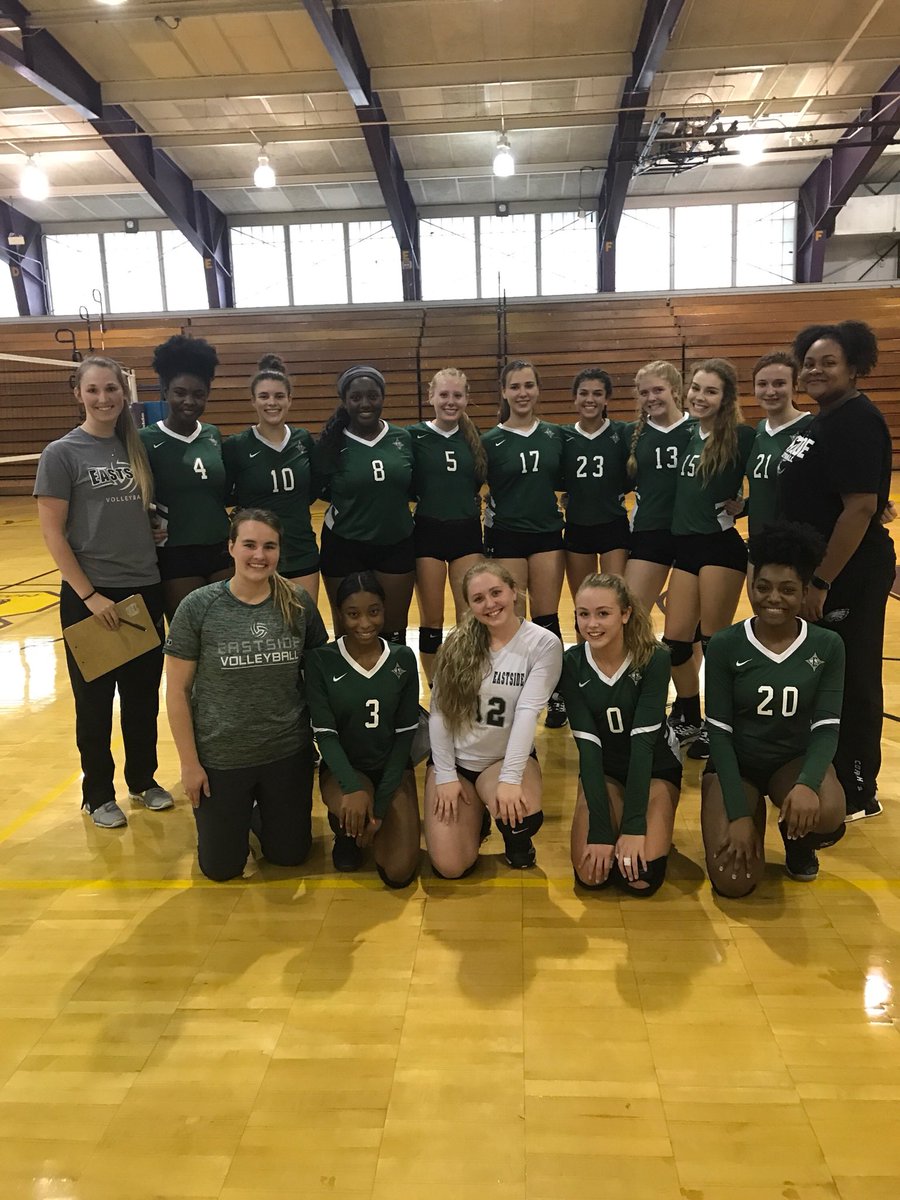 I am such a lucky coach to have players who love the game they play and the people they play with. It is a rarity and I couldn’t picture a better team. Love you girls. Tough ending but you had an outstanding season🏐🦅💚<a href="/EHS_Eagles/">Eastside High School</a>
