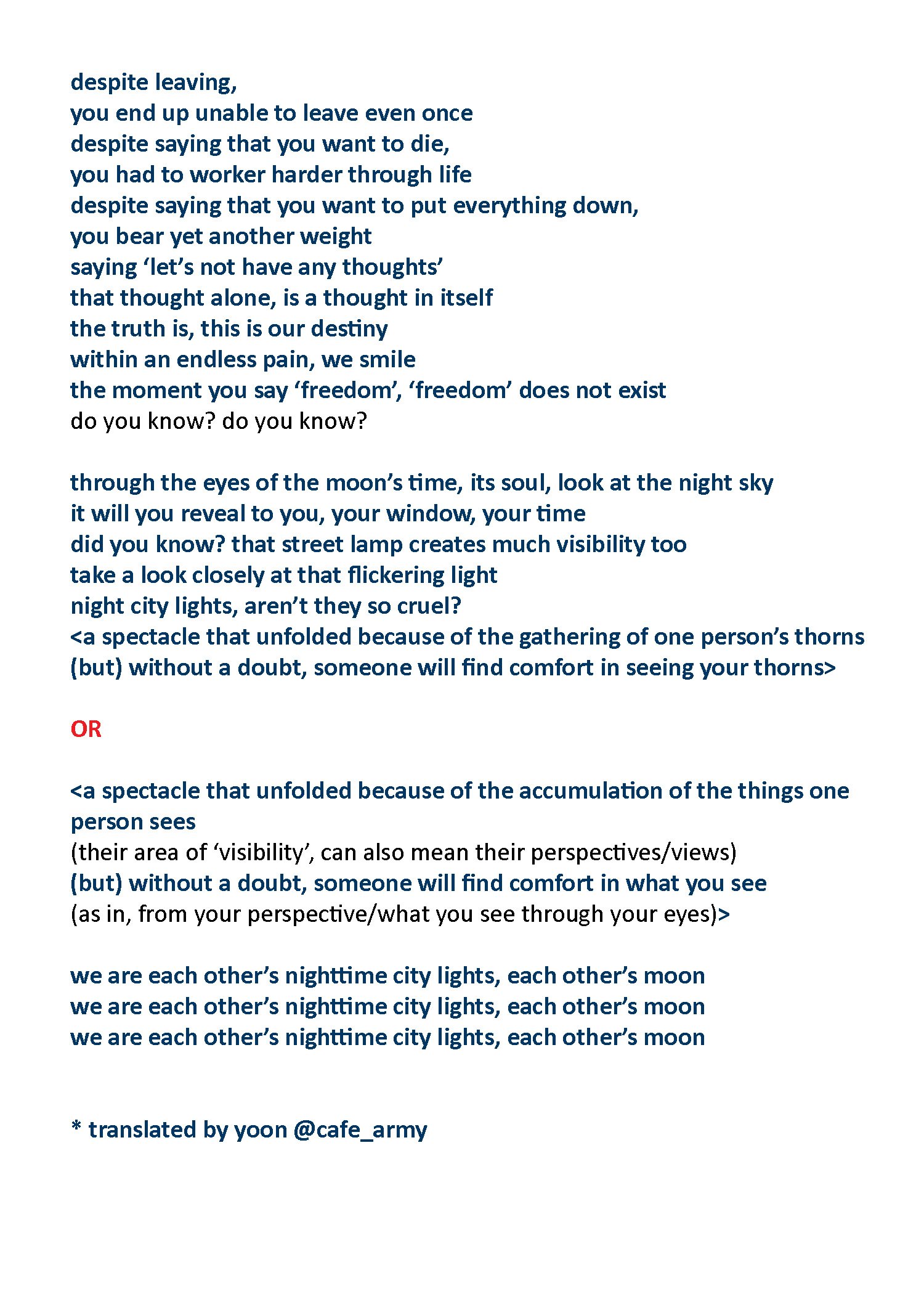 Rest Cafe Army A Closer Look At Moonchild Lyric Translation Analysis The Message Behind This Track Is So Incredibly Deep Personal And Heart Breaking But Also Encouraging Hopeful