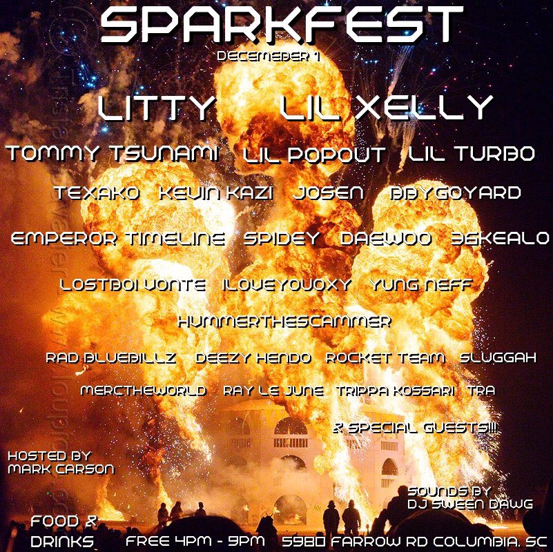 EmperorTimeline's tweet photo. A lot of my friends are going to be here and so will I! 

Performances from @officialLitty @kushtombo @_BigBossSpidey @merctheworld @DIRTYBLONDEPOV @thirty6kealo @The_BlackBeauty 

Pull up December 1st ! S/O @ItsMarkCarson https://t.co/W4HqwRz8jv