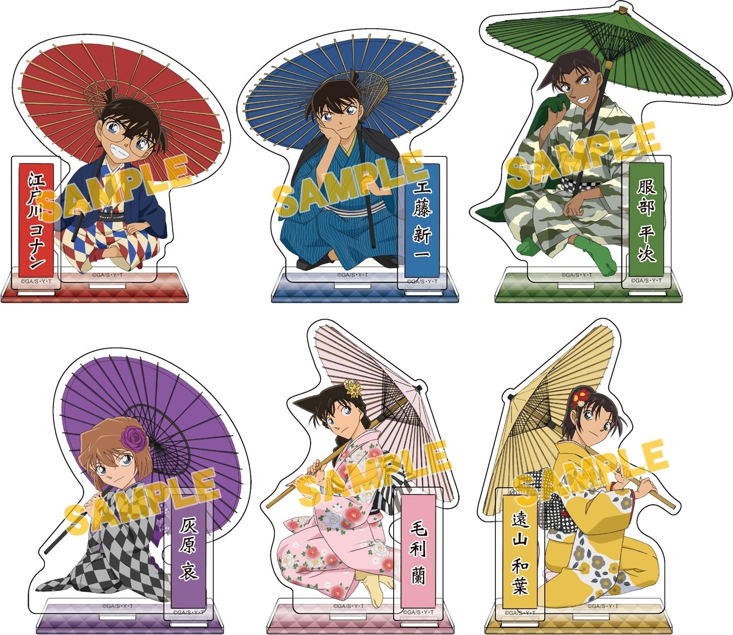 名探偵コナン アクリルスタンド 平次 和葉