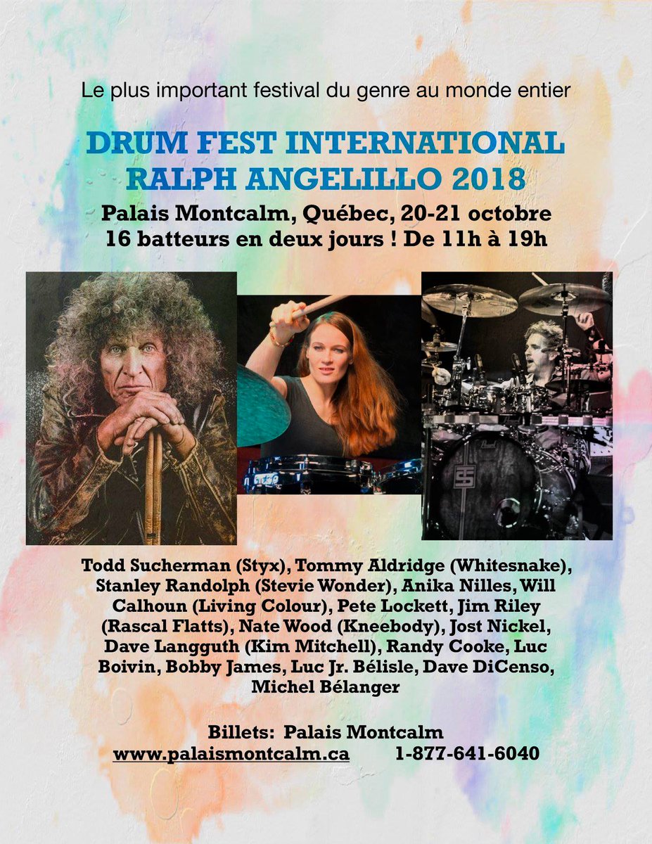 yves_drummer's tweet photo. So, I attended the Ralph Angelillo International Drum Festival this last weekend... such a great event! Wrote a quick #blog recap. #MerciRalph #drums #drummer #blogger  @DrumFestIntlRA https://t.co/uOagKrzmar https://t.co/suF4aj9pLe