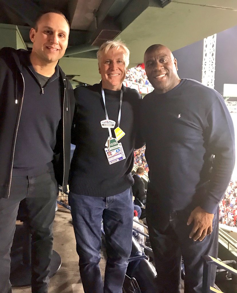 Earvin Magic Johnson on Twitter "Great running into Michael Rubin